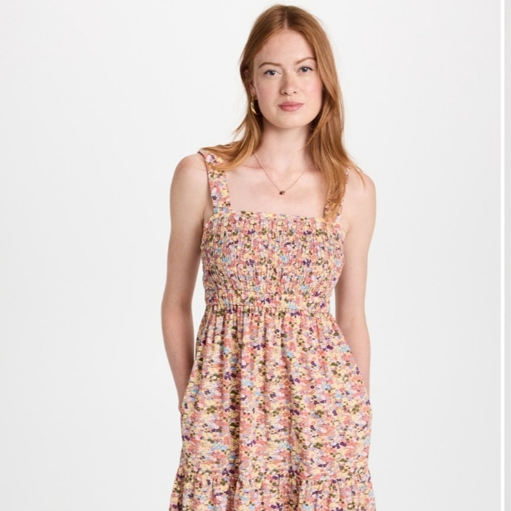 Scotch & Soda Strappy Seersuckers Maxi dress in excellent condition